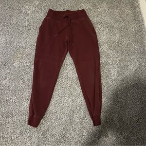 Maroon Lululemon joggers